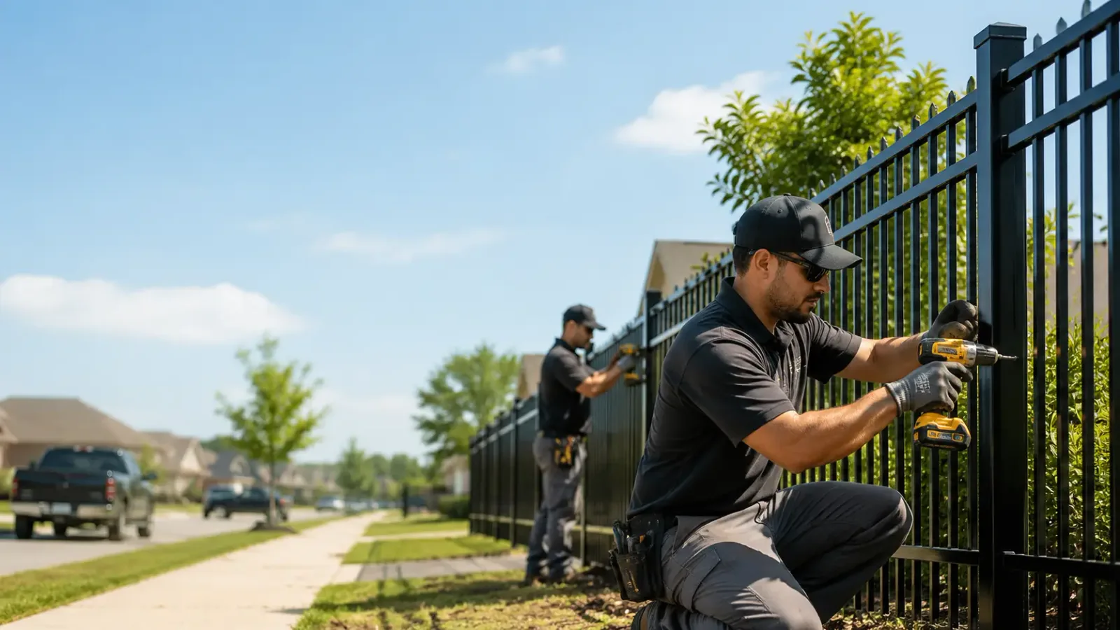 Metal Fence Installation in Mchenry, MS